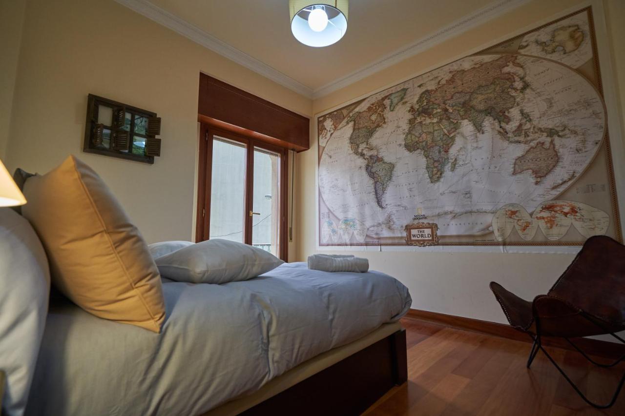 Appartamento Apartamento Bio Exclusivo Con Mirador En Bilbao Y Aparcamiento Publico Gratuito Esterno foto
