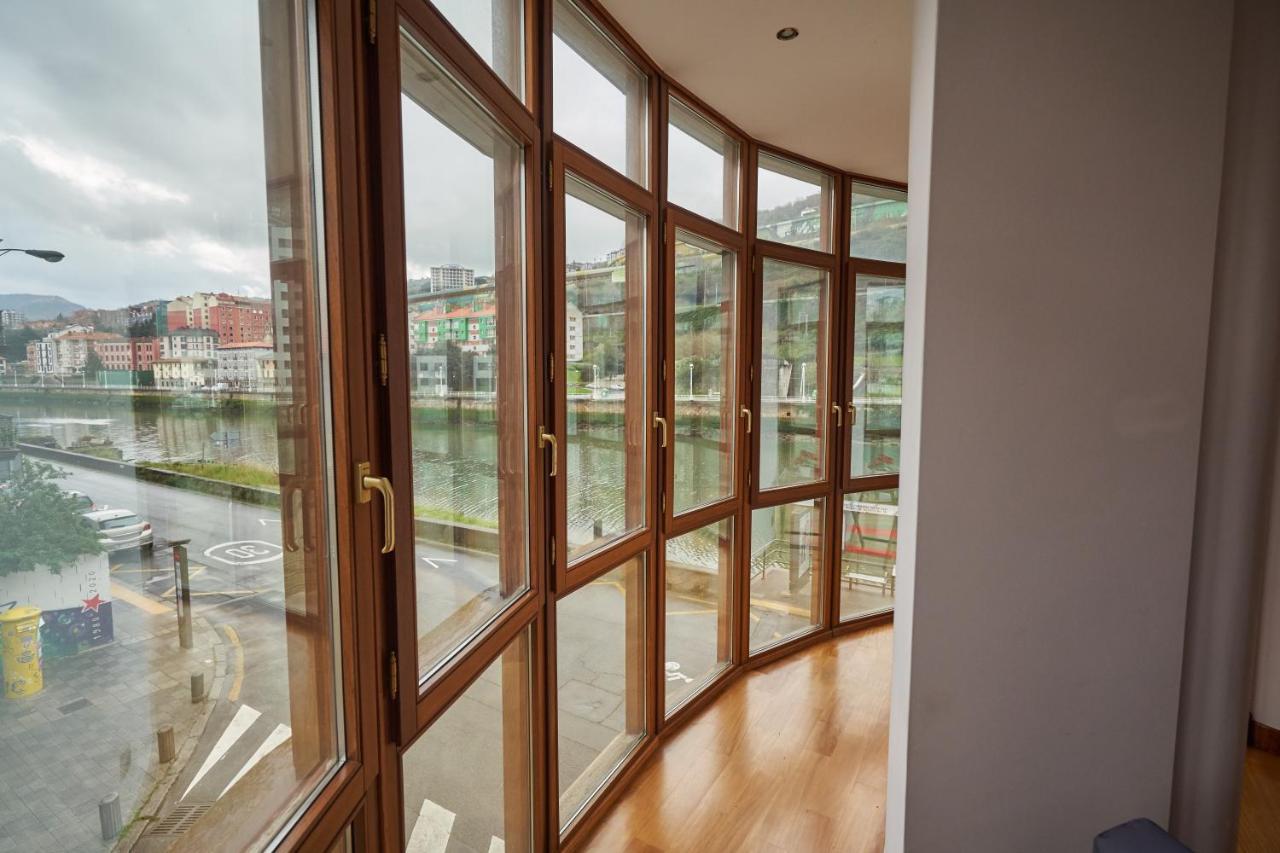 Appartamento Apartamento Bio Exclusivo Con Mirador En Bilbao Y Aparcamiento Publico Gratuito Esterno foto