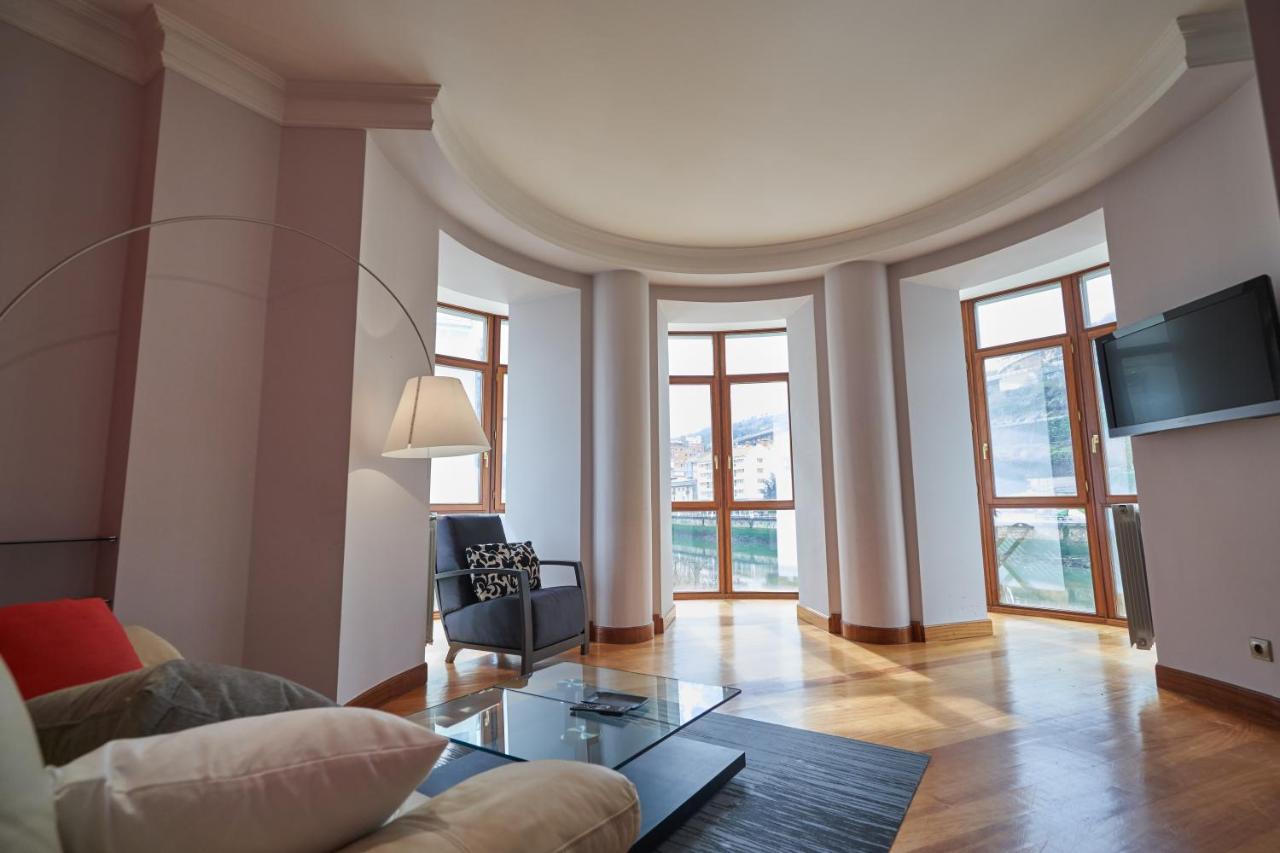 Appartamento Apartamento Bio Exclusivo Con Mirador En Bilbao Y Aparcamiento Publico Gratuito Esterno foto