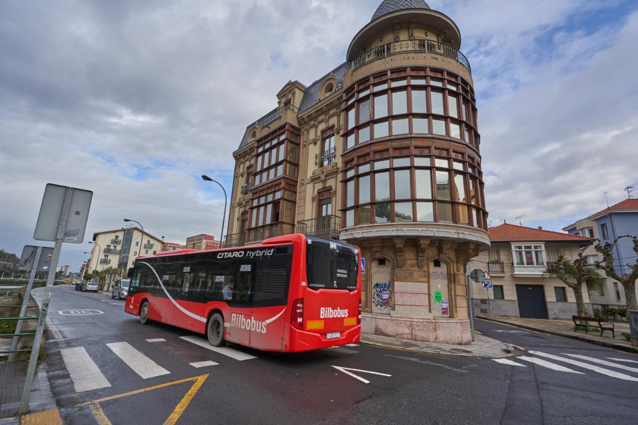 Appartamento Apartamento Bio Exclusivo Con Mirador En Bilbao Y Aparcamiento Publico Gratuito Esterno foto
