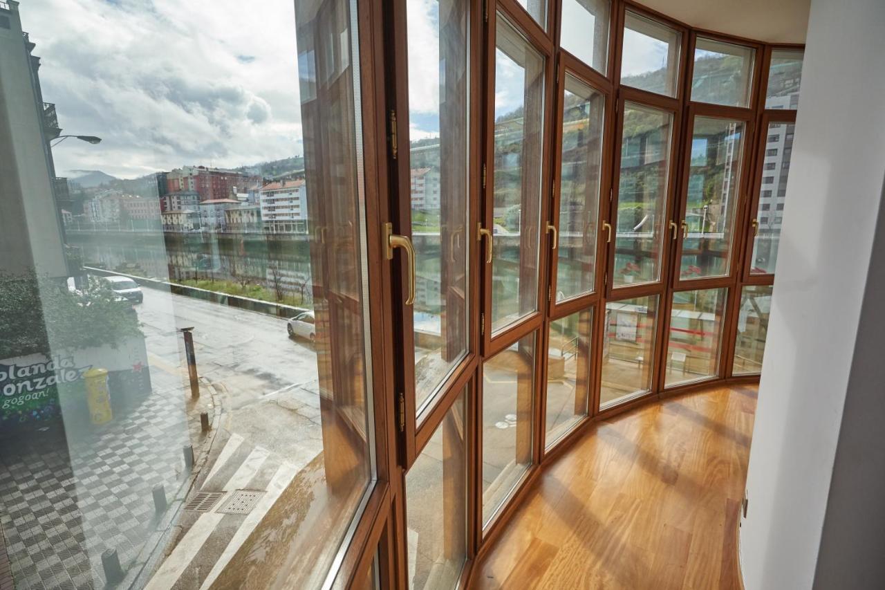 Appartamento Apartamento Bio Exclusivo Con Mirador En Bilbao Y Aparcamiento Publico Gratuito Esterno foto