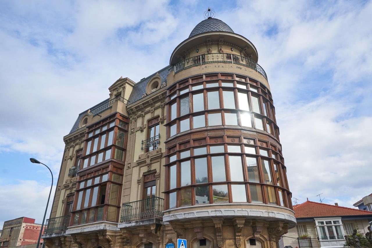 Appartamento Apartamento Bio Exclusivo Con Mirador En Bilbao Y Aparcamiento Publico Gratuito Esterno foto