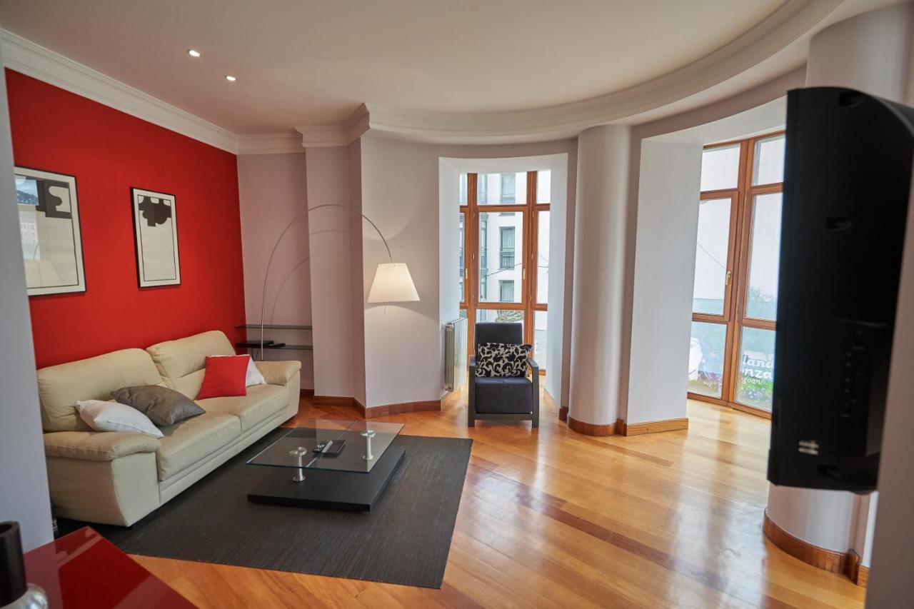 Appartamento Apartamento Bio Exclusivo Con Mirador En Bilbao Y Aparcamiento Publico Gratuito Esterno foto