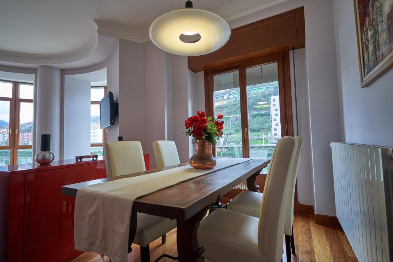 Appartamento Apartamento Bio Exclusivo Con Mirador En Bilbao Y Aparcamiento Publico Gratuito Esterno foto