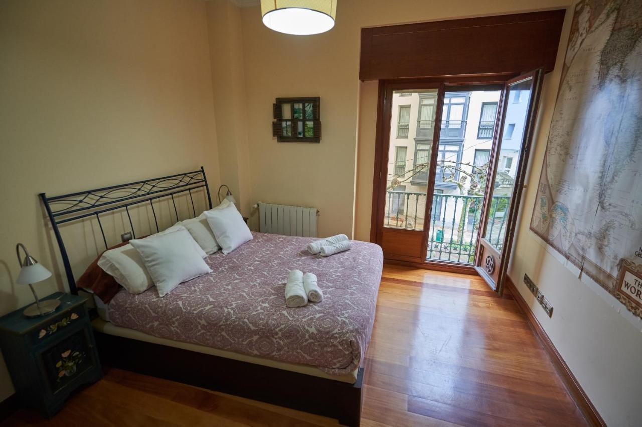 Appartamento Apartamento Bio Exclusivo Con Mirador En Bilbao Y Aparcamiento Publico Gratuito Esterno foto