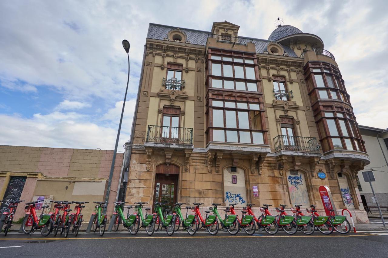 Appartamento Apartamento Bio Exclusivo Con Mirador En Bilbao Y Aparcamiento Publico Gratuito Esterno foto