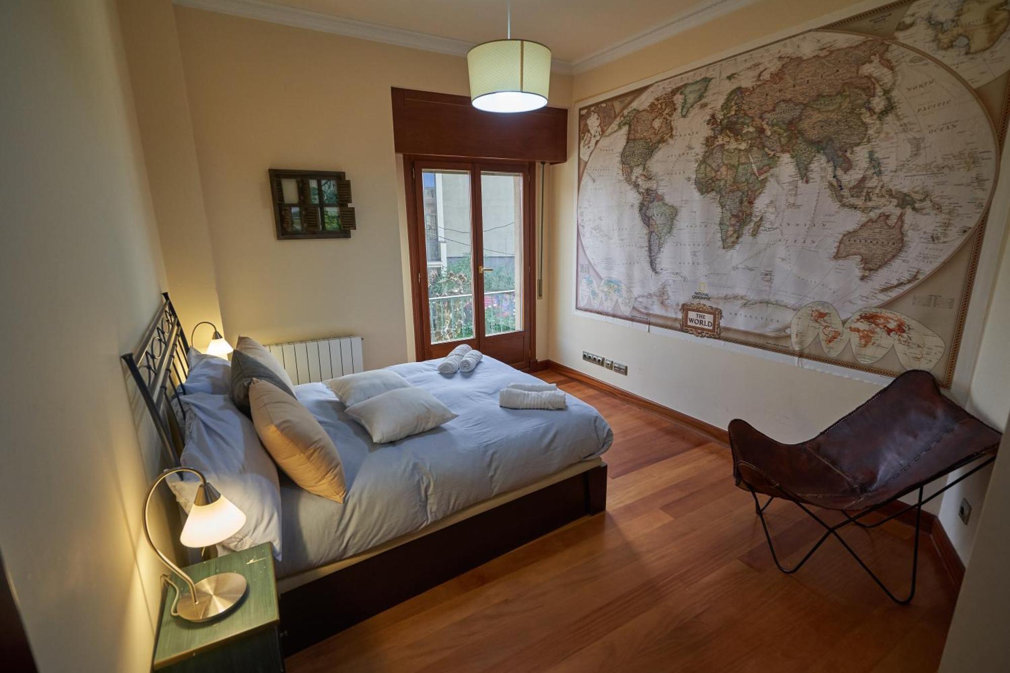 Appartamento Apartamento Bio Exclusivo Con Mirador En Bilbao Y Aparcamiento Publico Gratuito Esterno foto