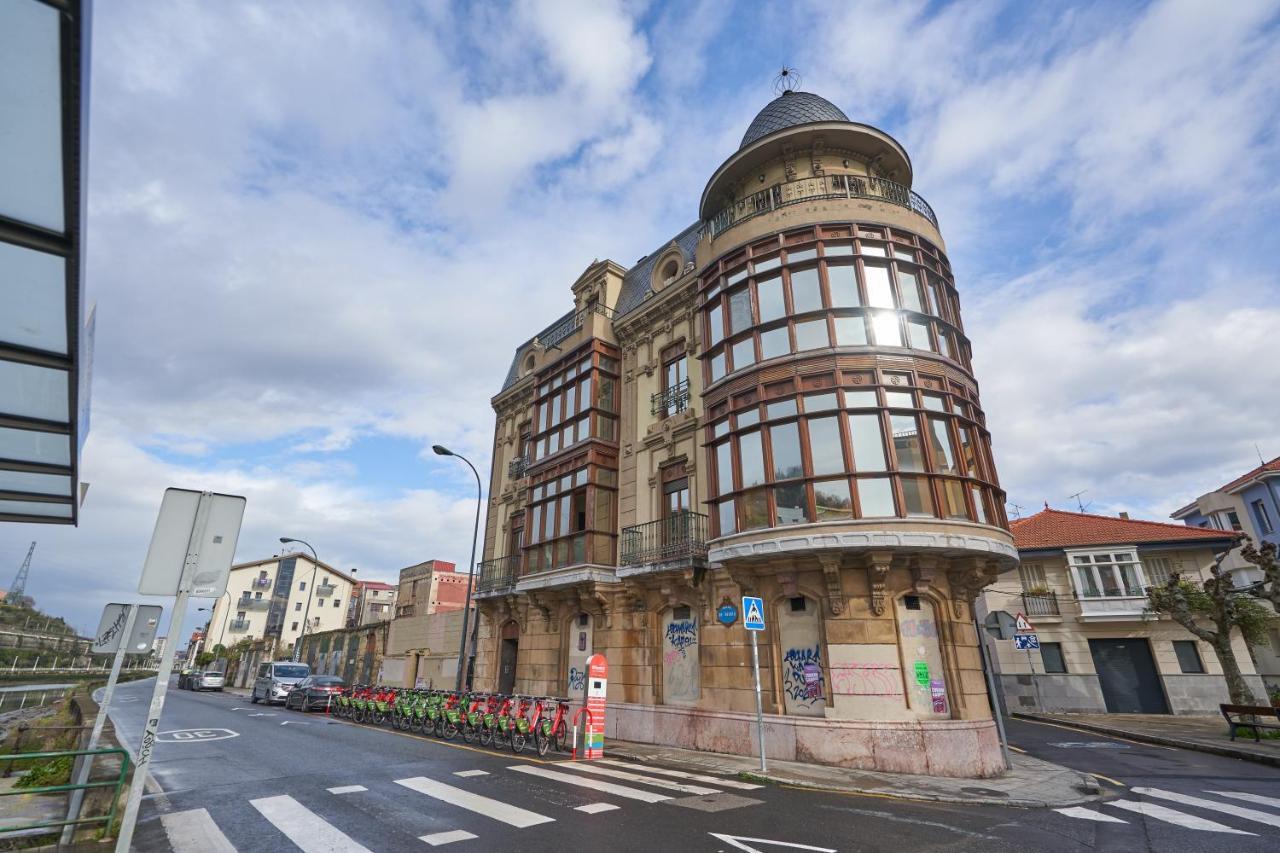 Appartamento Apartamento Bio Exclusivo Con Mirador En Bilbao Y Aparcamiento Publico Gratuito Esterno foto