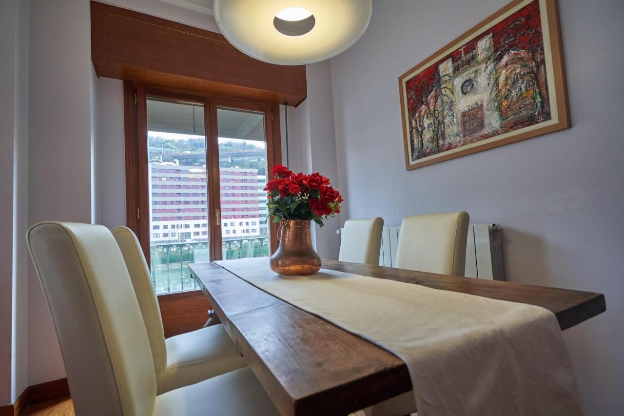Appartamento Apartamento Bio Exclusivo Con Mirador En Bilbao Y Aparcamiento Publico Gratuito Esterno foto
