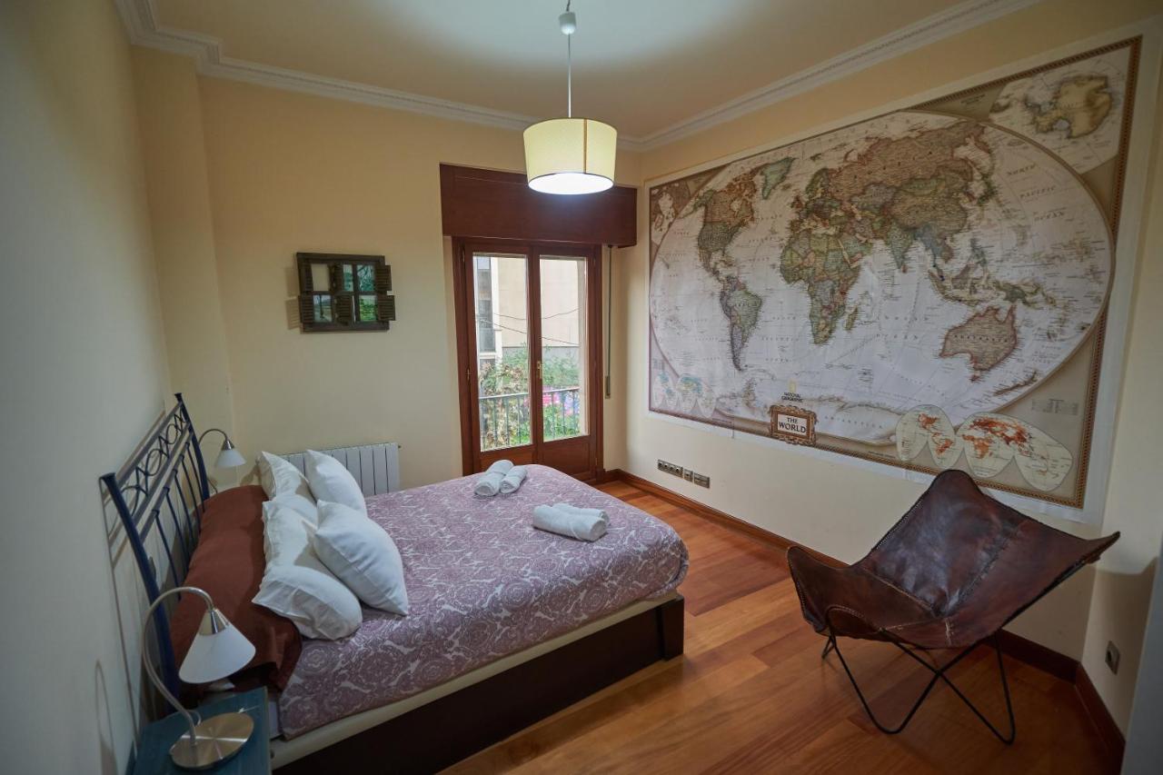 Appartamento Apartamento Bio Exclusivo Con Mirador En Bilbao Y Aparcamiento Publico Gratuito Esterno foto