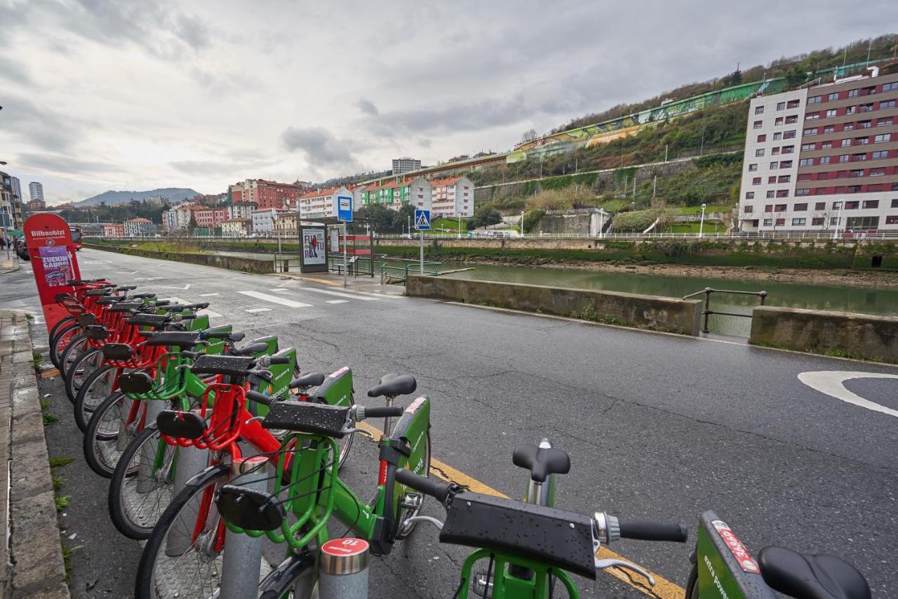 Appartamento Apartamento Bio Exclusivo Con Mirador En Bilbao Y Aparcamiento Publico Gratuito Esterno foto