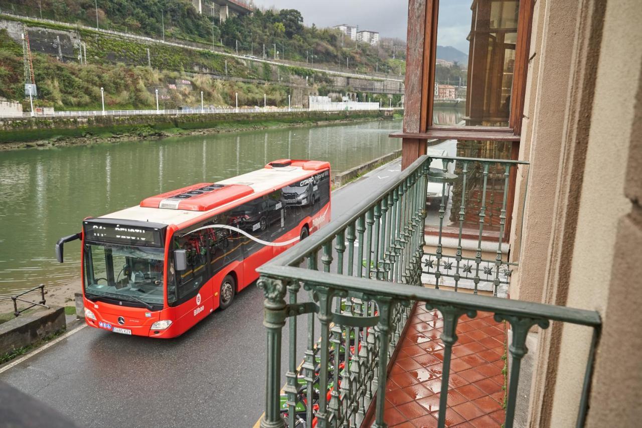 Appartamento Apartamento Bio Exclusivo Con Mirador En Bilbao Y Aparcamiento Publico Gratuito Esterno foto