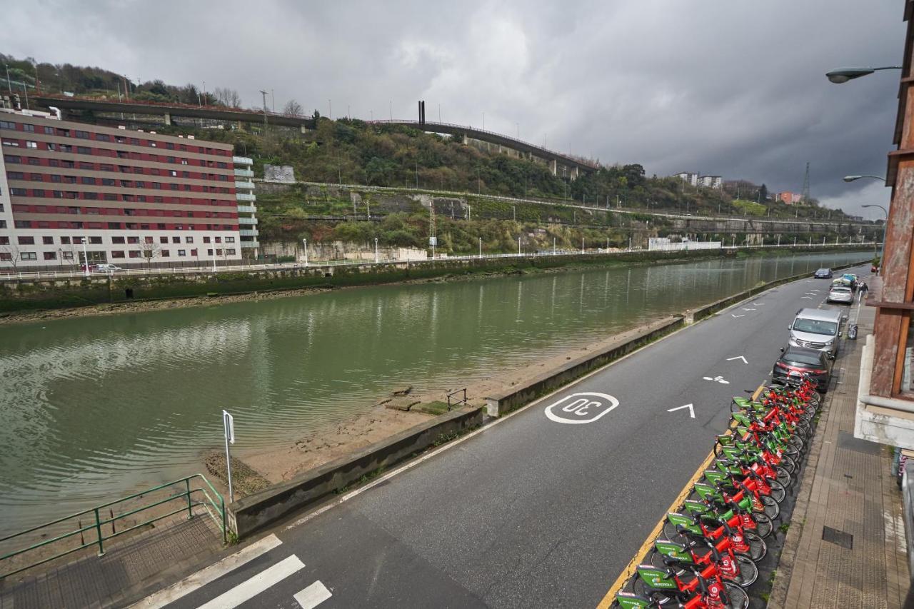 Appartamento Apartamento Bio Exclusivo Con Mirador En Bilbao Y Aparcamiento Publico Gratuito Esterno foto