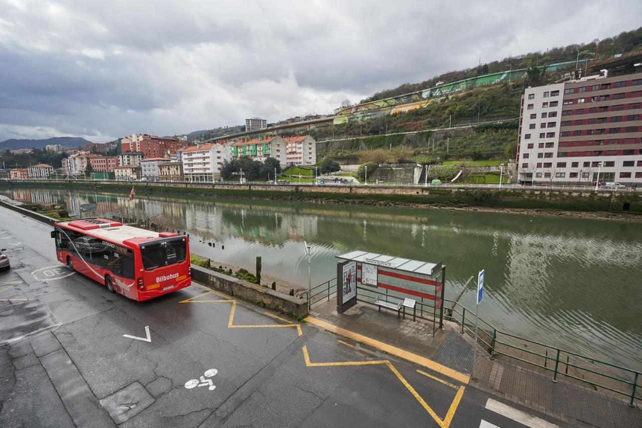 Appartamento Apartamento Bio Exclusivo Con Mirador En Bilbao Y Aparcamiento Publico Gratuito Esterno foto