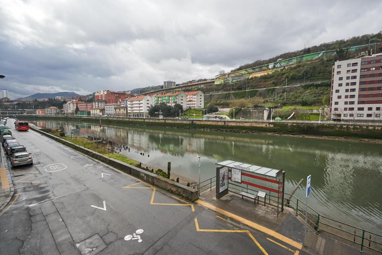 Appartamento Apartamento Bio Exclusivo Con Mirador En Bilbao Y Aparcamiento Publico Gratuito Esterno foto