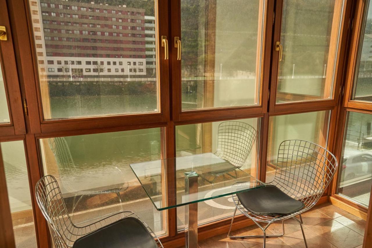 Appartamento Apartamento Bio Exclusivo Con Mirador En Bilbao Y Aparcamiento Publico Gratuito Esterno foto